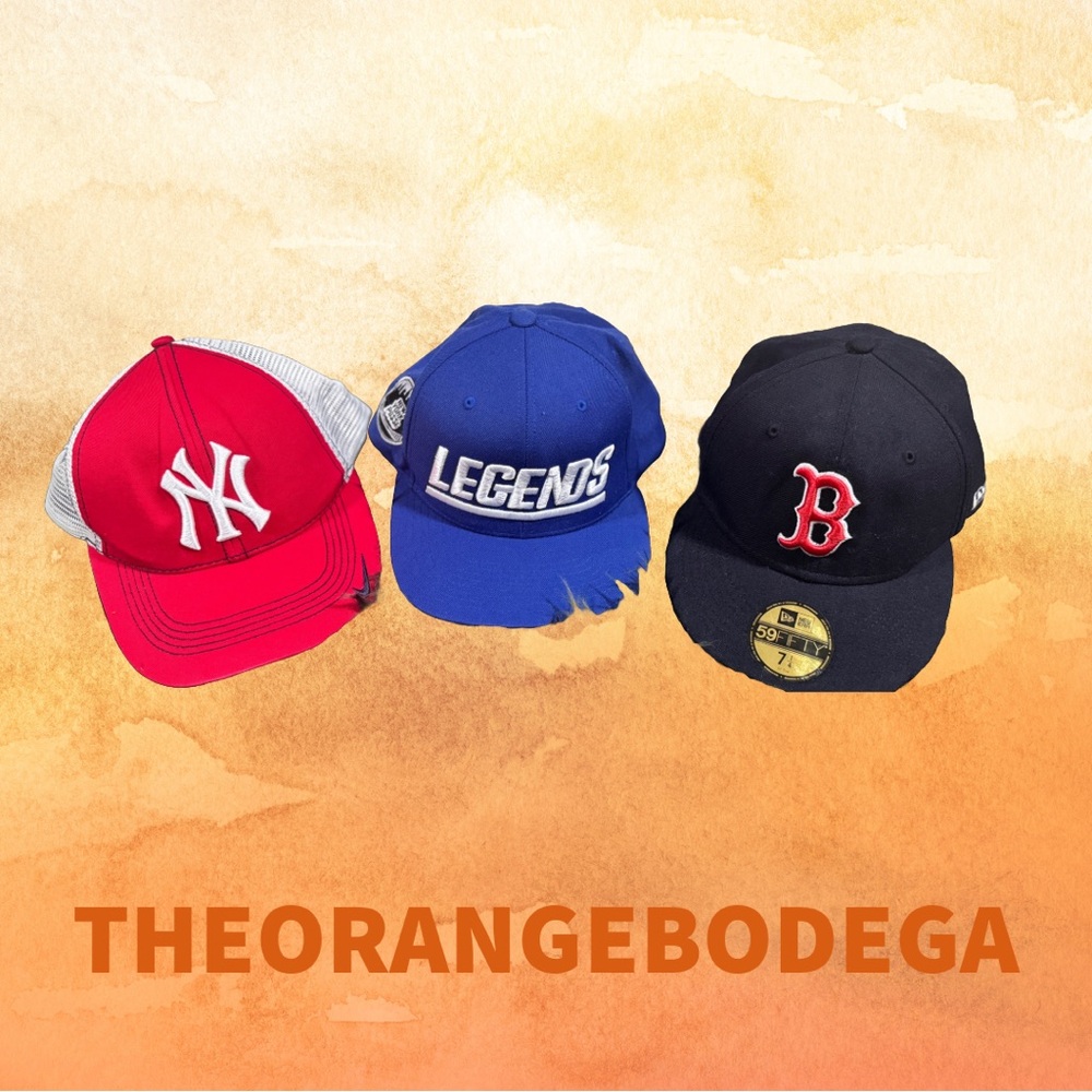 Vintage Hats x 3